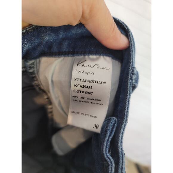 KANCAN SKINNY FIT DISTRESSED JEANS, SZ 30 - Picture 14 of 14